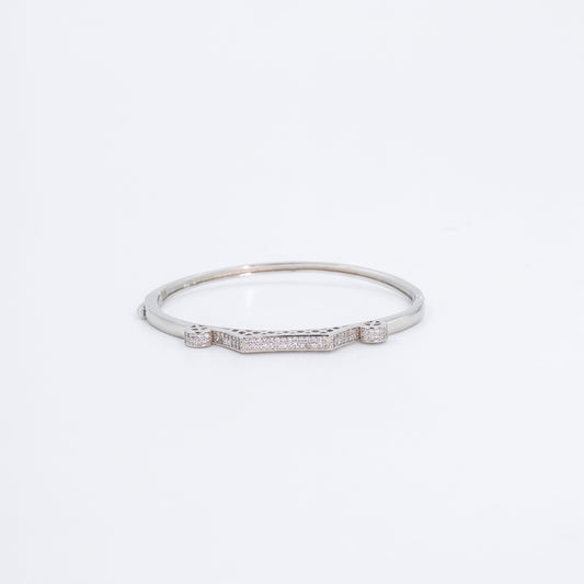 Silver Sterling Elegance Cuff/Kada