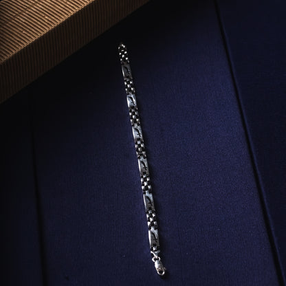 Silver Sleek Sword Bracelet