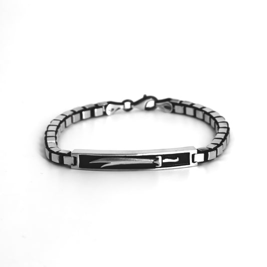 Silver Pirate Sword Bracelet