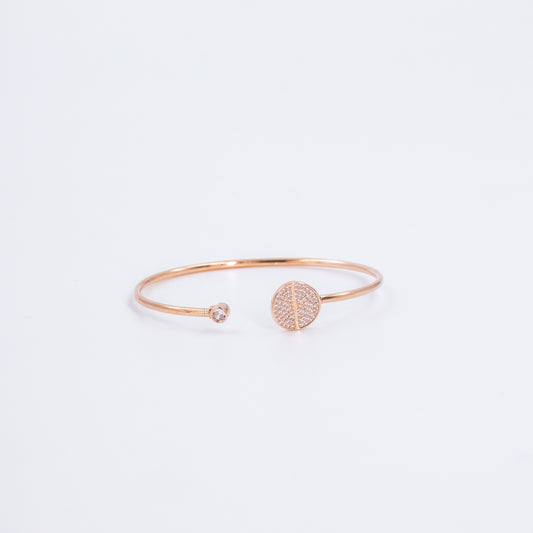 Rose Gold Eternal Elegance Cuff/Kada