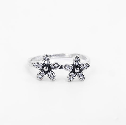 Silver Vintage Bloom Ring