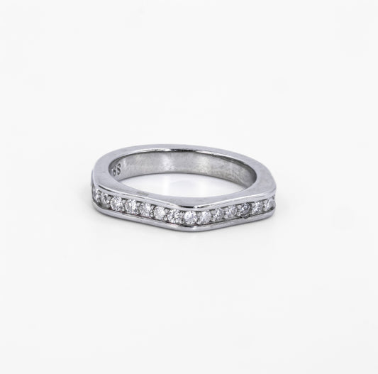 Silver Sleek Serenity Ring