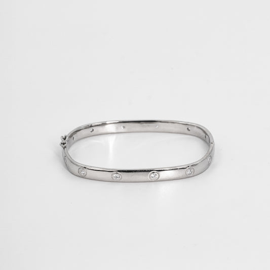 Silver Opulence Cuff/Kada