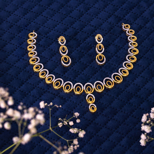 Gold Timeless Symphony Necklace Set