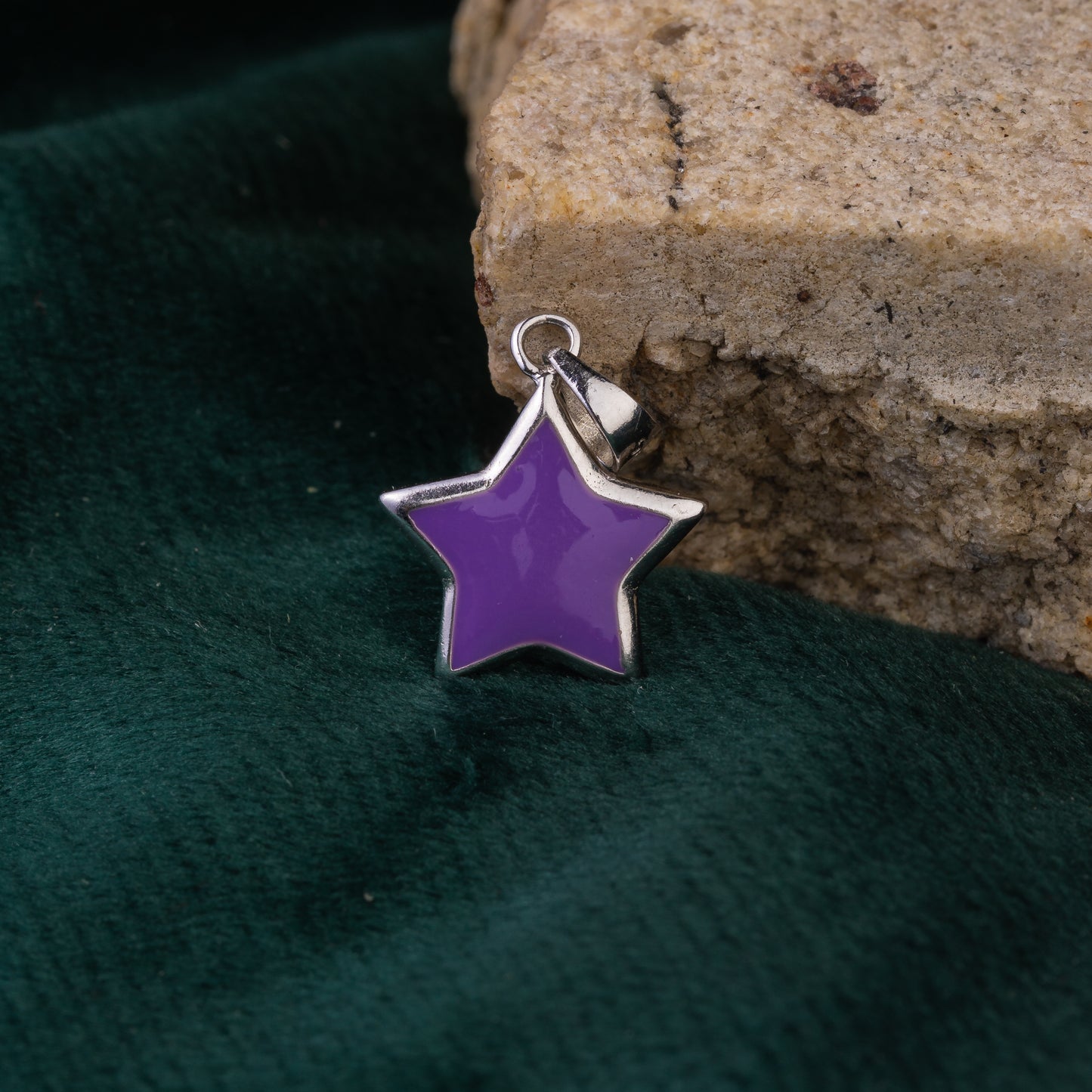 Silver Celestial Star Pendant