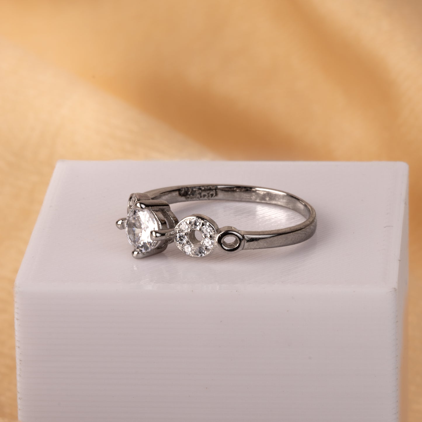 Silver Trio of Radiance Ring