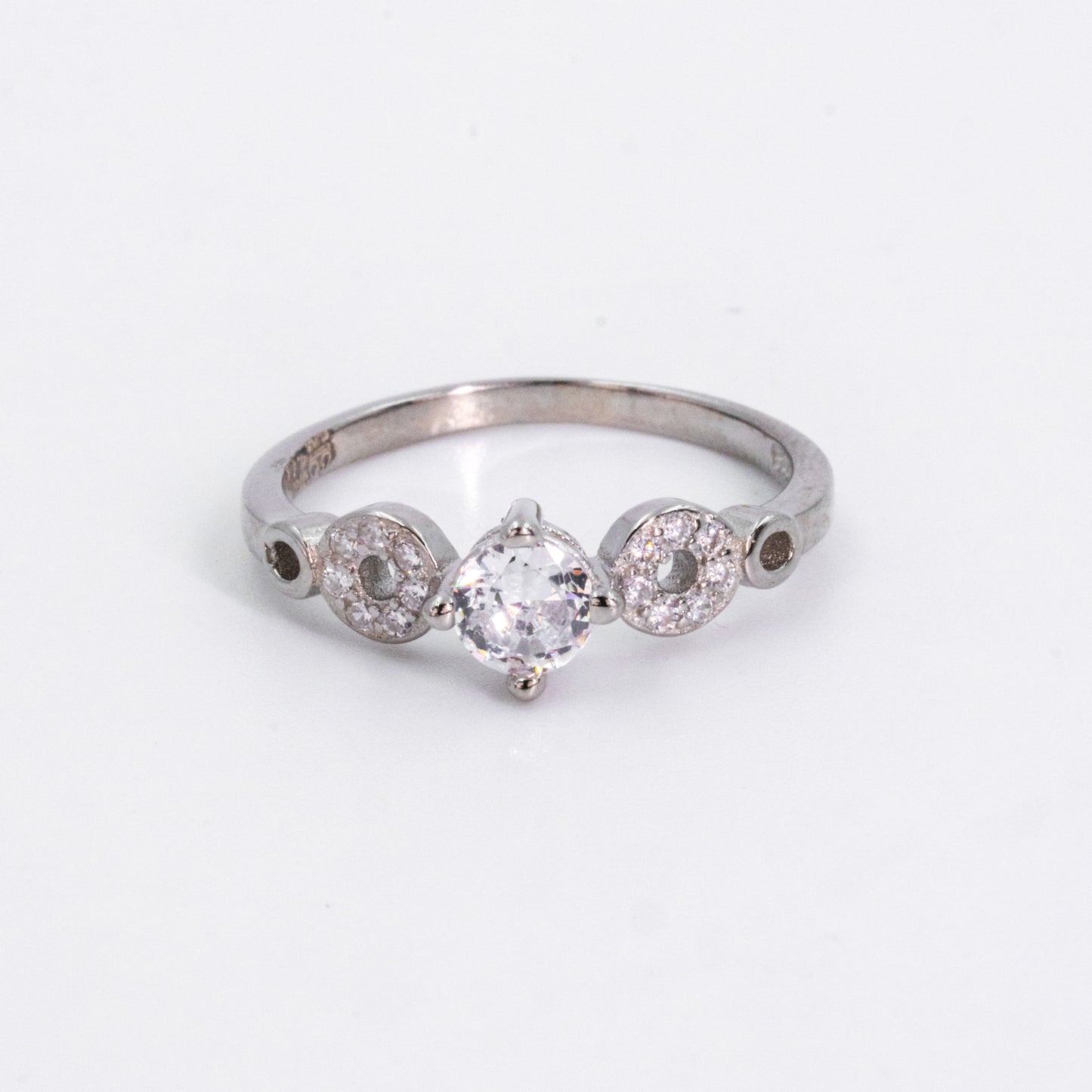 Silver Trio of Radiance Ring