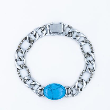 Silver Bhaijaan Men’s Bracelet
