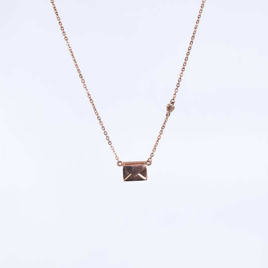 SOLD Rose Gold Love's Keepsake Chain Pendant